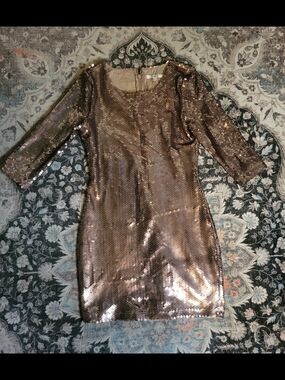 Brown Bronze Sequin
